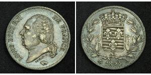 5 Franc Kingdom of France (1815-1830) Argent 