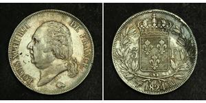 5 Franc Kingdom of France (1815-1830) Argent 