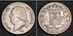5 Franc Kingdom of France (1815-1830) Argent 