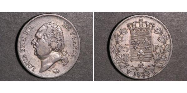 5 Franc Kingdom of France (1815-1830) Argent 