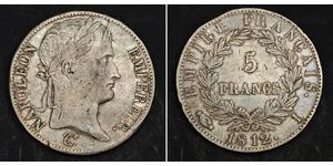 5 Franc Premier Empire (1804-1814) Argent Napoléon Ier(1769 - 1821)