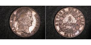 5 Franc Premier Empire (1804-1814) Argent Napoléon Ier(1769 - 1821)