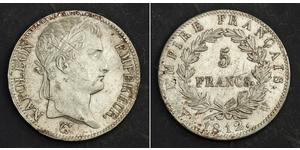 5 Franc Premier Empire (1804-1814) Argent Napoléon Ier(1769 - 1821)