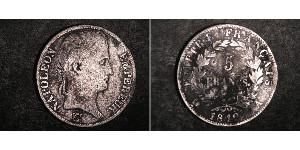 5 Franc Premier Empire (1804-1814) Argent Napoléon Ier(1769 - 1821)
