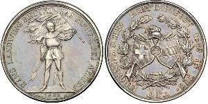 5 Franc Suisse Argent 