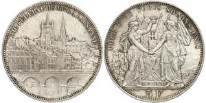 5 Franc Suisse Argent 