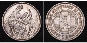 5 Franc Suisse Argent 