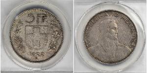 5 Franc Suisse Argent 