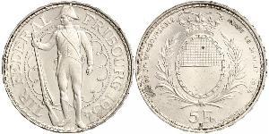 5 Franc Suisse Argent 