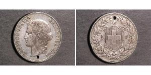 5 Franc Suisse Argent 