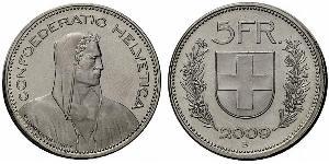 5 Franc Suisse Argent 