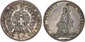 5 Franc Suisse Argent 