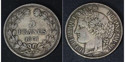 5 Franc Francia Argento 