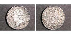 5 Franc Kingdom of France (1815-1830) Argento 