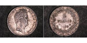 5 Franc Monarchia di Luglio (1830-1848) Argento Luigi Filippo di Francia (1773 -1850)