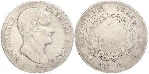 5 Franc Primo Impero francese (1804-1814) Argento Napoleone Bonaparte(1769 - 1821)