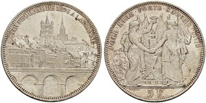 5 Franc Svizzera Argento 