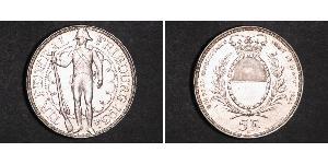 5 Franc Svizzera Argento 