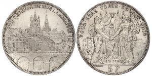 5 Franc Svizzera Argento 