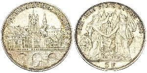 5 Franc Svizzera Argento 