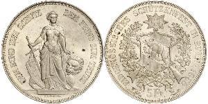 5 Franc Svizzera Argento 