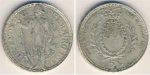 5 Franc Svizzera Argento 
