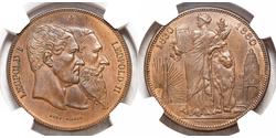 5 Franc Belgium Bronze 