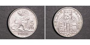 5 Franc Belgien Nickel 