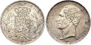 5 Franc Bélgica Plata Leopoldo I de Bélgica (1790-1865)