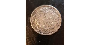 5 Franc Tercera República Francesa (1870-1940)  Plata 