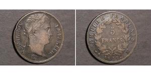 5 Franc Erstes Kaiserreich (1804-1814) Silber Napoleon Bonaparte(1769 - 1821)