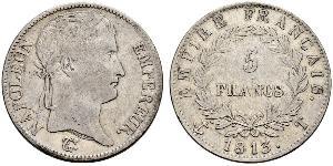 5 Franc Erstes Kaiserreich (1804-1814) Silber Napoleon Bonaparte(1769 - 1821)