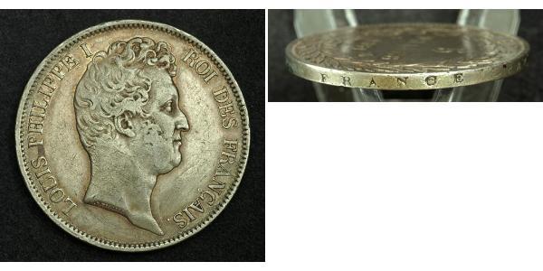 5 Franc Julimonarchie (1830-1848) Silber Louis-Philippe I (1773 -1850)