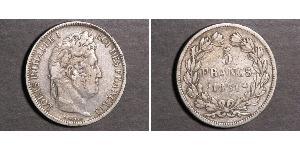 5 Franc Julimonarchie (1830-1848) / Frankreich Silber Louis-Philippe I (1773 -1850)