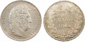 5 Franc Julimonarchie (1830-1848) / Frankreich Silber Louis-Philippe I (1773 -1850)