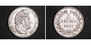 5 Franc Julimonarchie (1830-1848) / Frankreich Silber Louis-Philippe I (1773 -1850)