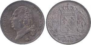 5 Franc Kingdom of France (1815-1830) Silber 