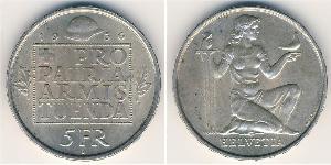 5 Franc Schweiz Silber 