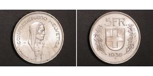 5 Franc Schweiz Silber 