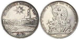 5 Franc Schweiz Silber 