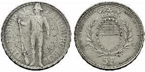 5 Franc Schweiz Silber 