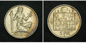 5 Franc Schweiz Silber 