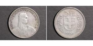 5 Franc Schweiz Silber 