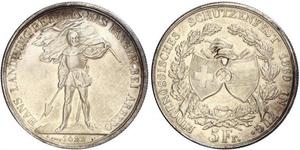 5 Franc Schweiz Silber 
