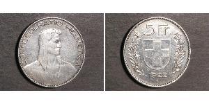 5 Franc Schweiz Silber 