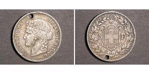 5 Franc Schweiz Silber 