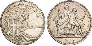 5 Franc Schweiz Silber 