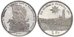 5 Franc Schweiz Silber 