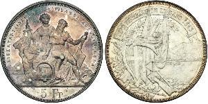 5 Franc Schweiz Silber 