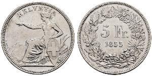5 Franc Schweiz Silber 